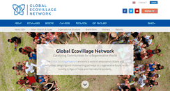 Desktop Screenshot of ecovillage.org